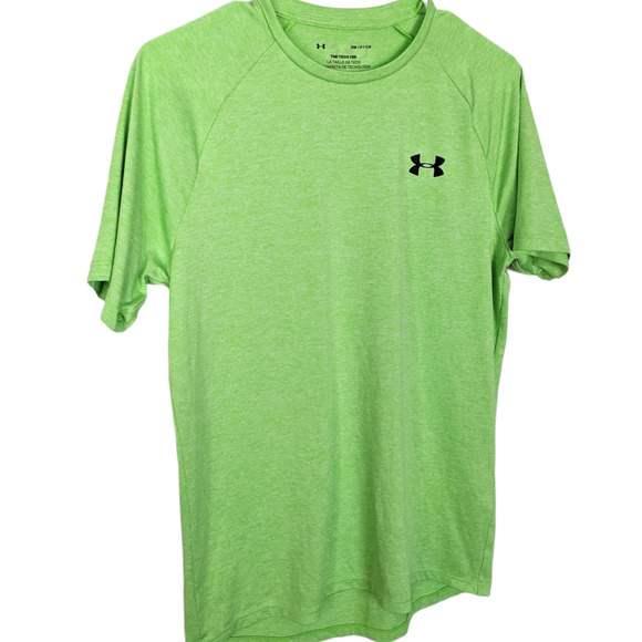 Under Armour Other - Underarmour Men's Size Small S Tech Tee Lime Green Short Sleeve EUC